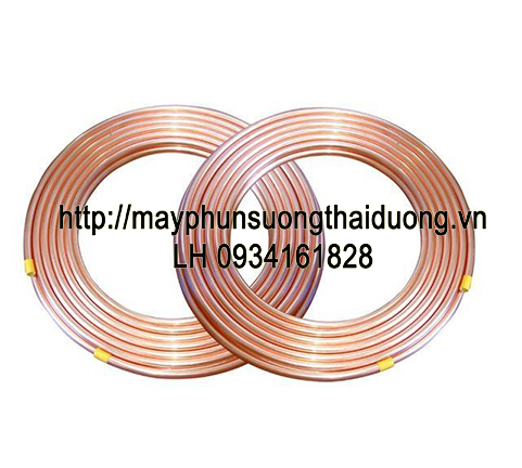 Dây đồng 6ly hệ thống phun sương ống đồng cao áp