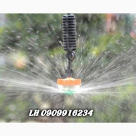 Béc Phun Mưa Xoay 360 Độ 3 Tầng