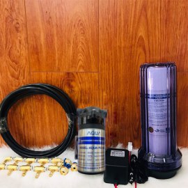 Bộ 10 đầu Béc phun sương làm mát - Tặng kèm bộ lọc nước