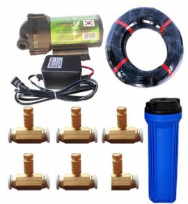 Bộ máy phun sương 15 béc DH 6027 Bộ máy phun sương 15 béc DH 6027