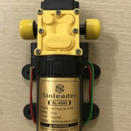 Bộ full máy bơm áp lực mini 12V công suất 60W