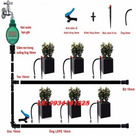 Bộ kit tưới cây 70 đầu tưới