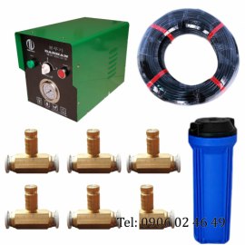 Bộ máy phun sương 115 Béc DH 150