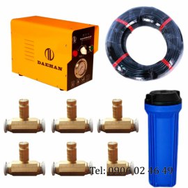 Bộ máy phun sương 70 Béc đầu béc máy phun sương DH 70