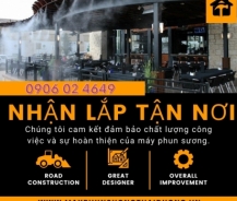 Giải pháp máy phun sương cao áp chuyên nghiệp cho không gian mát mẻ tại nhà hàng của bạn Giải pháp máy phun sương cao áp chuyên nghiệp cho không gian mát mẻ tại nhà hàng của bạn
