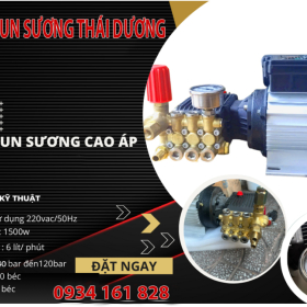 Phun Sương Cao Áp -  Loại Máy Được Ưa Chuộng Nhất Hiện Nay Phun Sương Cao Áp -  Loại Máy Được Ưa Chuộng Nhất Hiện Nay